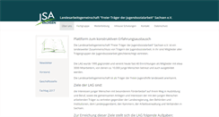 Desktop Screenshot of lag-jsa-sachsen.de